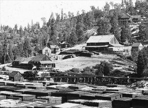 View of a sawmill